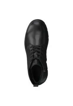Tamaris Comfort - Enkellaarsjes Met Plateauzool - Black Nappa -Tamaris Winkel b0f9d695687f42ffa73dd8d94b240872
