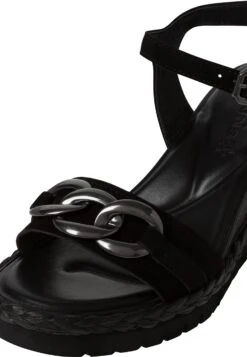 Tamaris Sandalen Met Sleehak - Black -Tamaris Winkel b980d0973e2e458b9dede24edc161a31