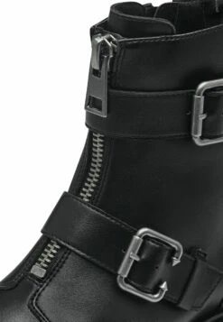 Tamaris Enkellaarsjes Met Plateauzool - Black Matt -Tamaris Winkel bd21eaa9088346cdbad408b5ffc62a46