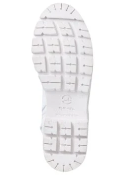 Tamaris Veterboots - White Leather -Tamaris Winkel c1753a9184e94917b4f9d5c6f98f9f41