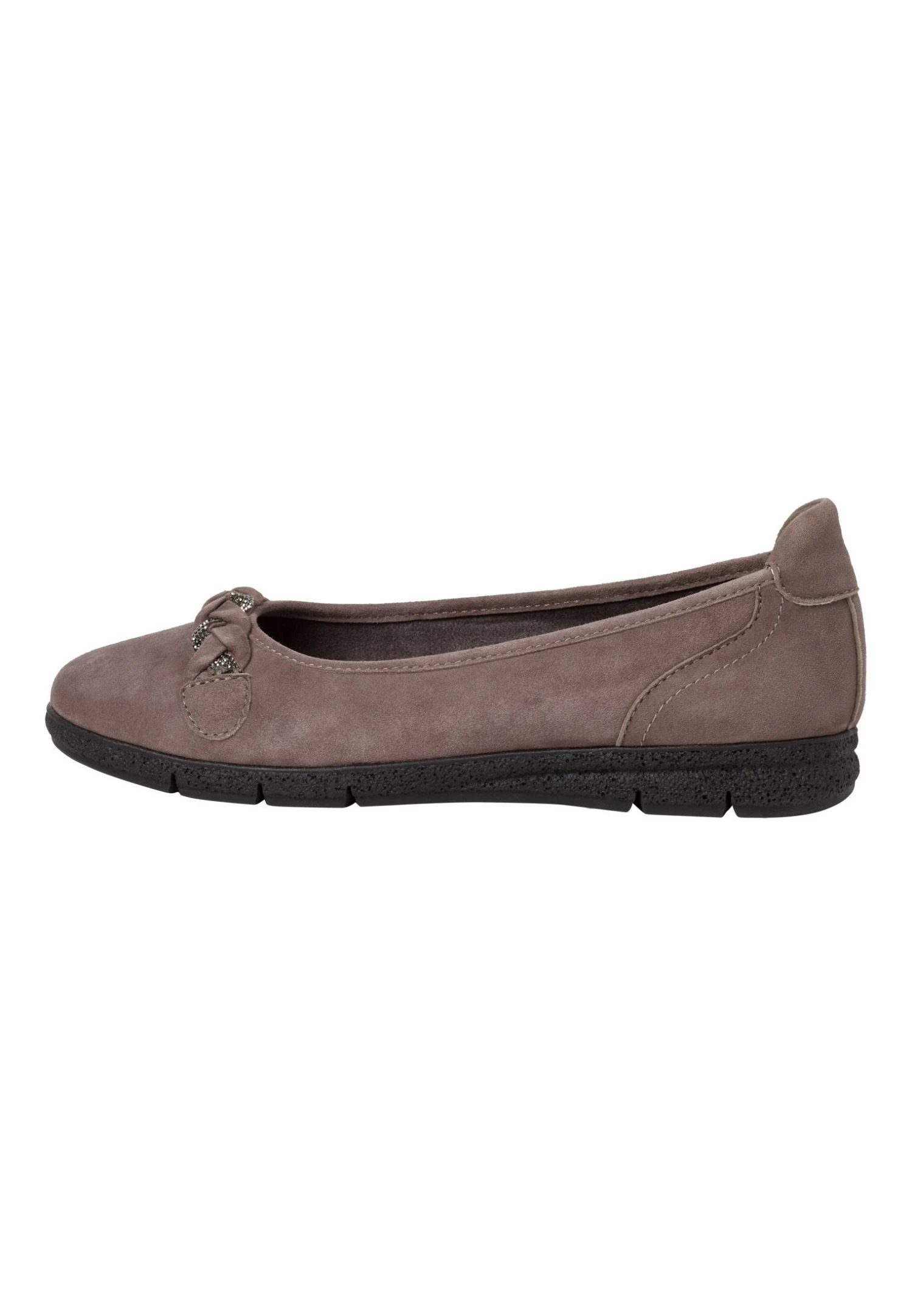 Tamaris Comfort- Ballerina'S - Anthracite 2 Tamaris Comfort- Ballerina'S - Anthracite - Afbeelding 2