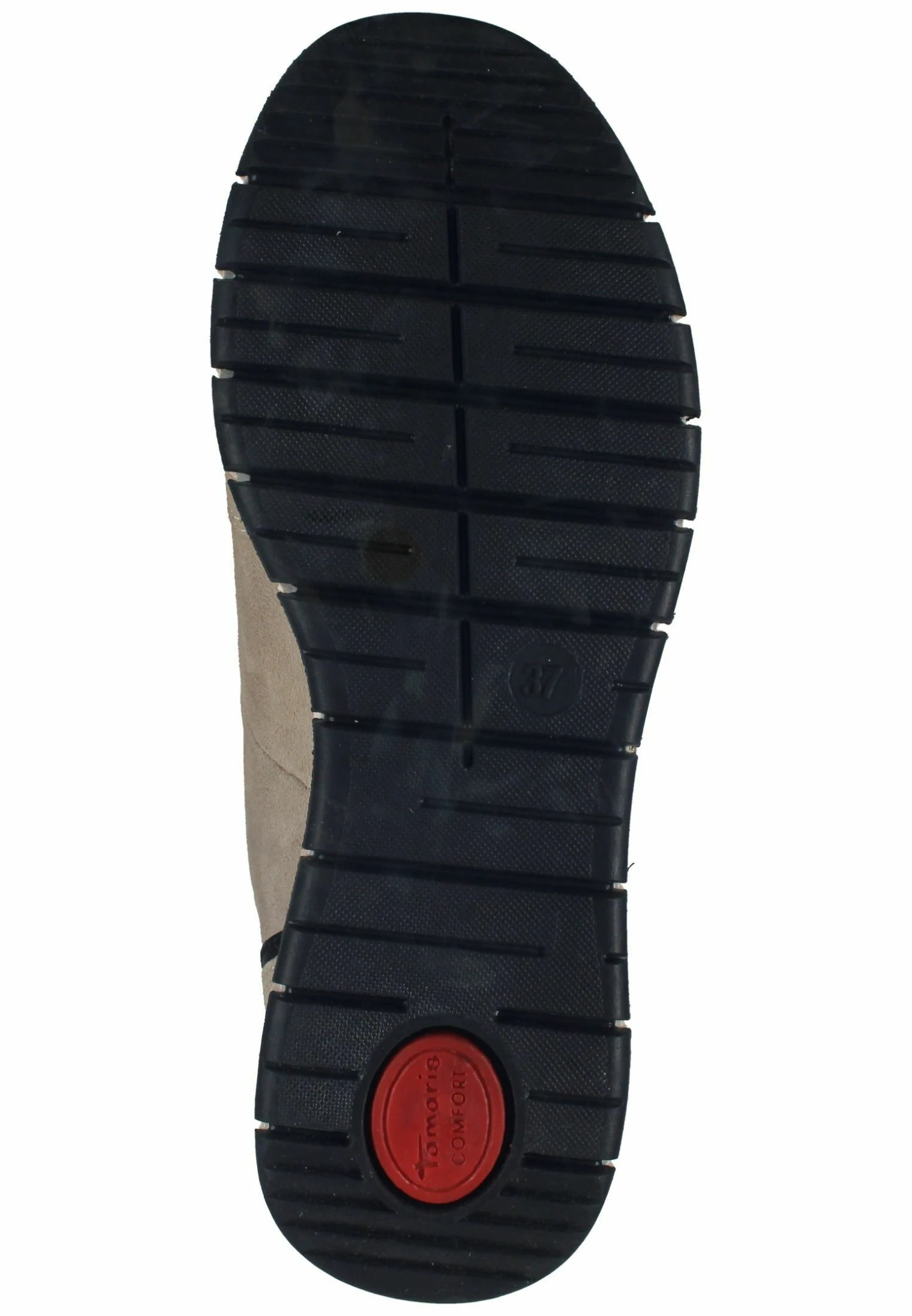 Tamaris Comfort - Sneakers Laag - Taupe Suede 5 Tamaris Comfort - Sneakers Laag - Taupe Suede - Afbeelding 5