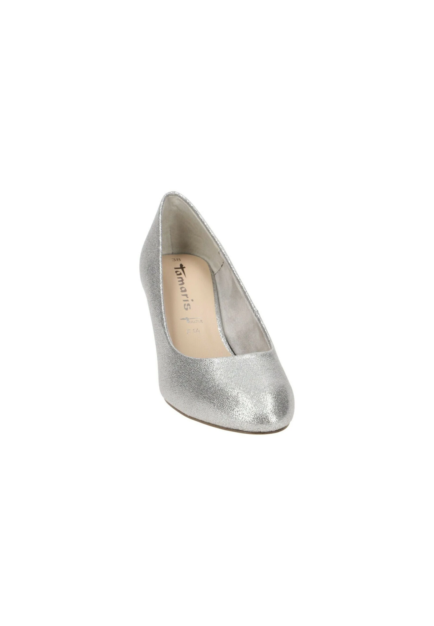 Tamaris Glitzer - Klassieke Pumps - Silber Grau 4 Tamaris Glitzer - Klassieke Pumps - Silber Grau - Afbeelding 4