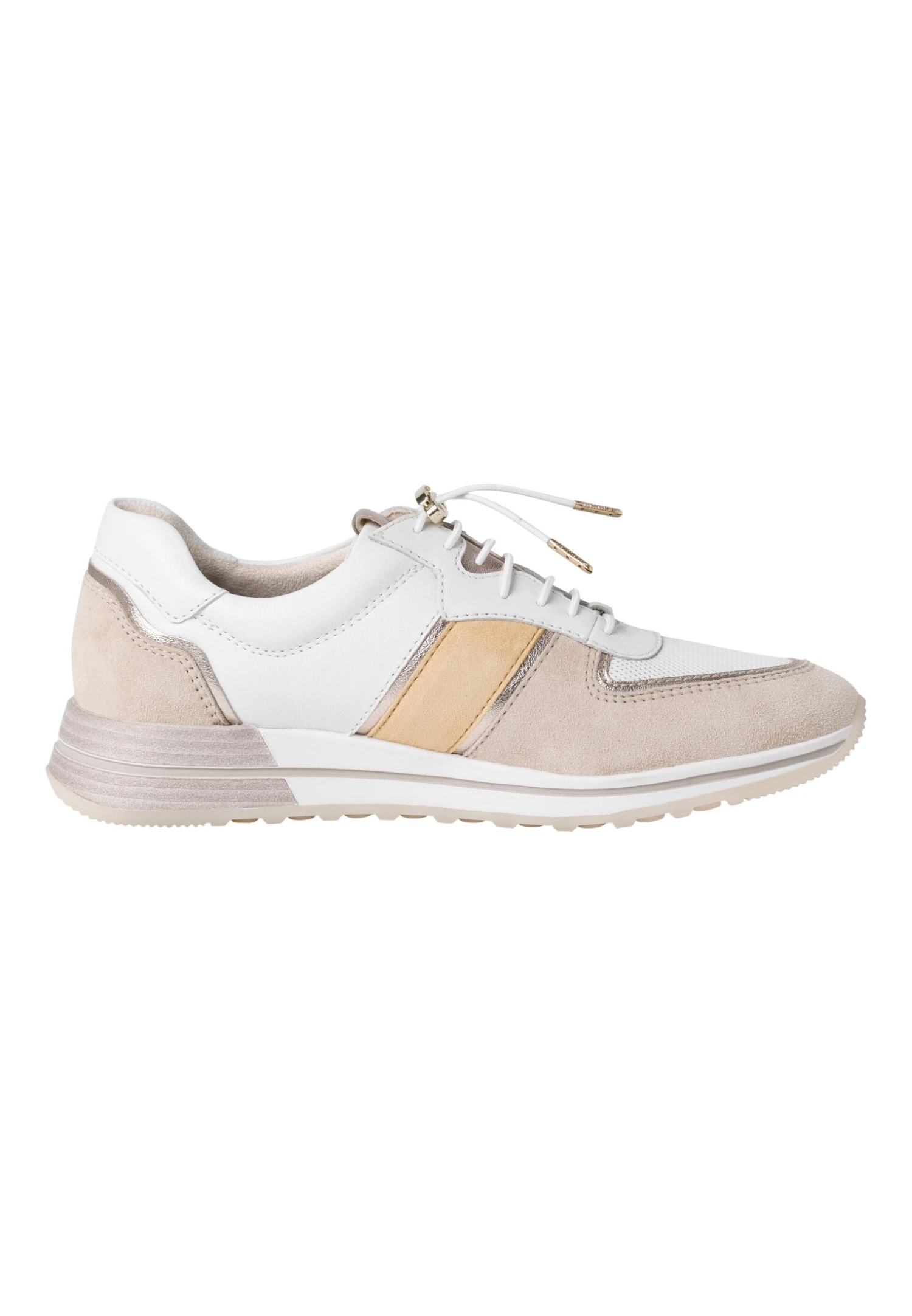 Tamaris Pure Relax- Sneakers Laag - White/Beige 4 Tamaris Pure Relax- Sneakers Laag - White/Beige - Afbeelding 4