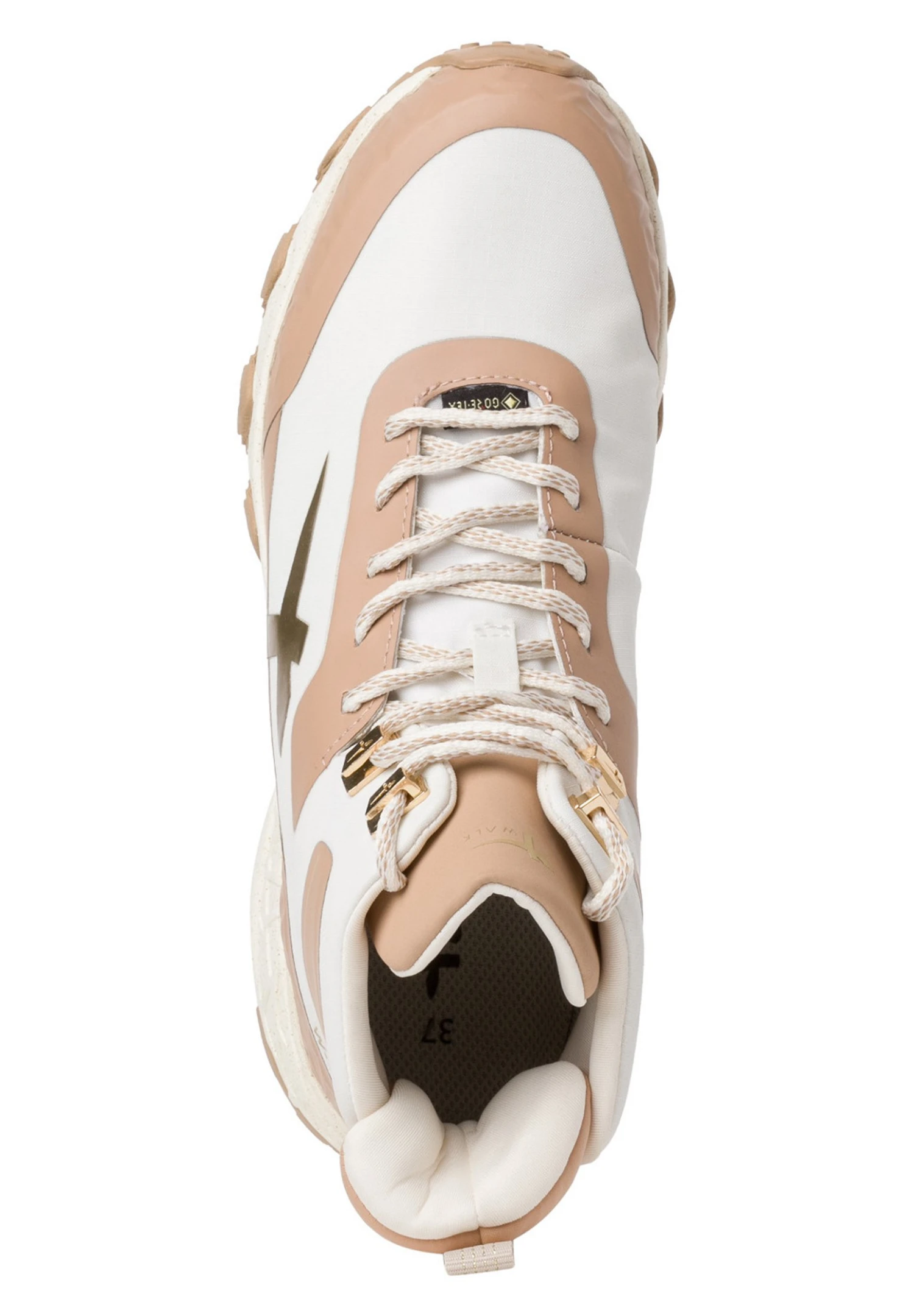 Tamaris Sneakers Hoog - Marble Gold 3 Tamaris Sneakers Hoog - Marble Gold - Afbeelding 3