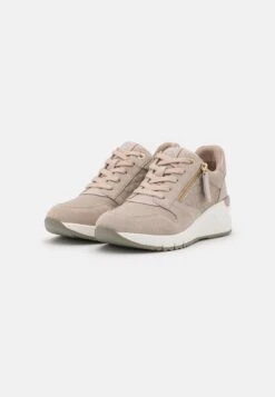 Tamaris Sneakers Laag - Taupe -Tamaris Winkel dba435981213460e98f57ebd380e5618