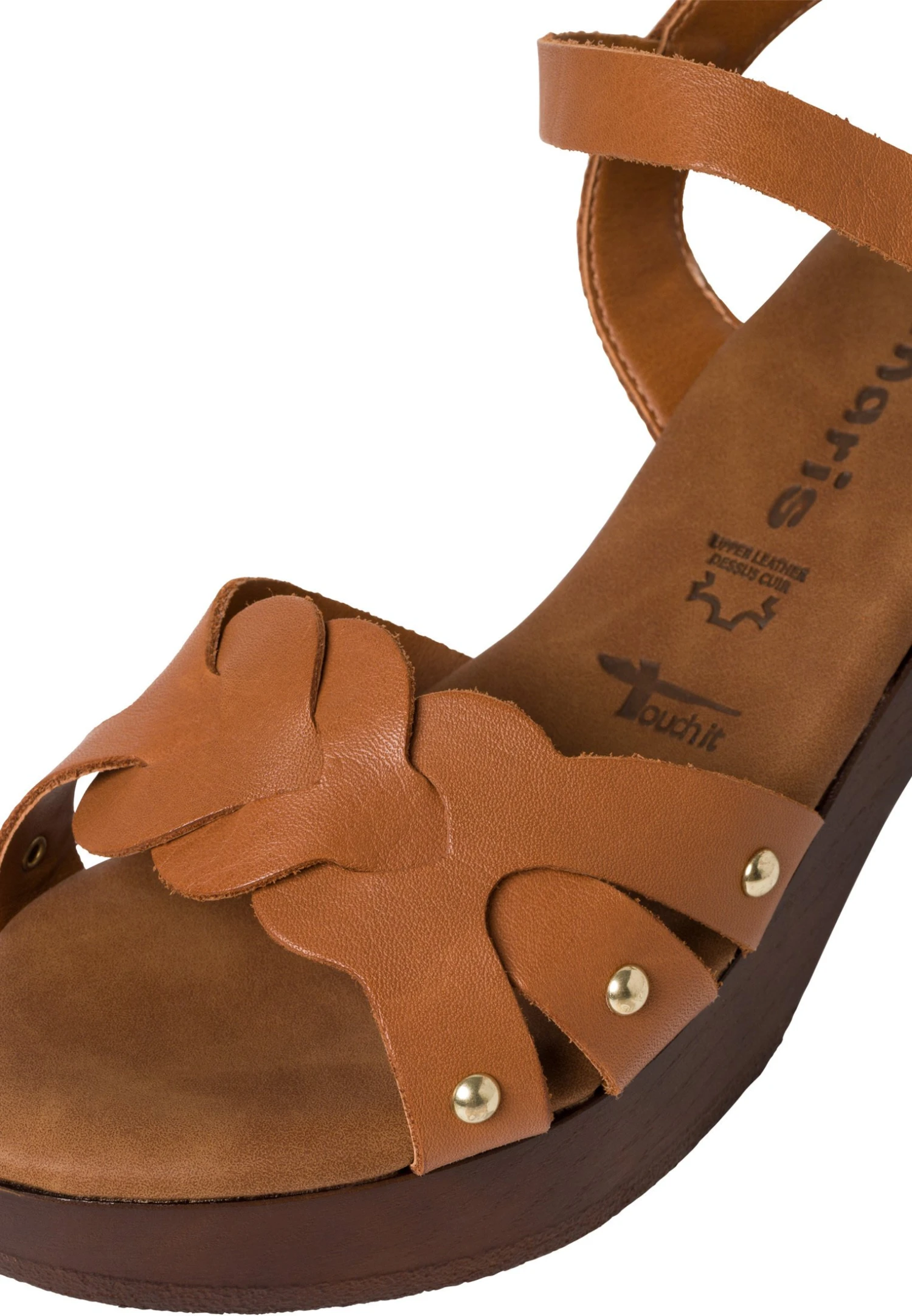 Tamaris Sandalen Met Plateauzool - Cuoio 7 Tamaris Sandalen Met Plateauzool - Cuoio - Afbeelding 7