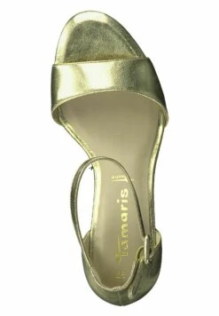 Tamaris Sandalen Met Hoge Hak - Gold -Tamaris Winkel ddf6976a4be74a7ea350dc3149716ade