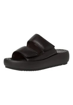Tamaris Pure Relax- Muiltjes Met Hak - Black -Tamaris Winkel e1380ee6390d4767ad8febfab3284e98