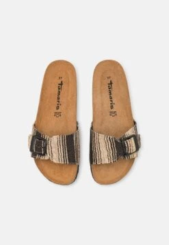 Tamaris Pantoffels - Jute/Black -Tamaris Winkel e1c6f8fcc496419398fe3a453cf1a451