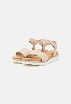 Tamaris Sandalen Met Plateauzool - Beige -Tamaris Winkel e404f991f3e844848db1a3fdadba43f1