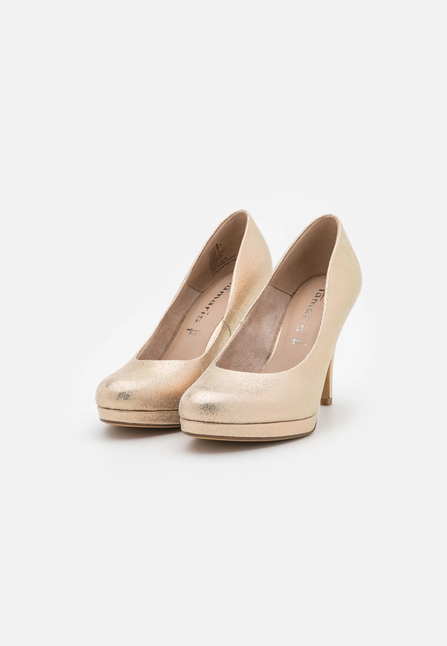 Tamaris Hoge Hakken - Gold Glam 3 Tamaris Hoge Hakken - Gold Glam - Afbeelding 3