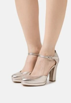 Tamaris Plateaupumps - Light Gold