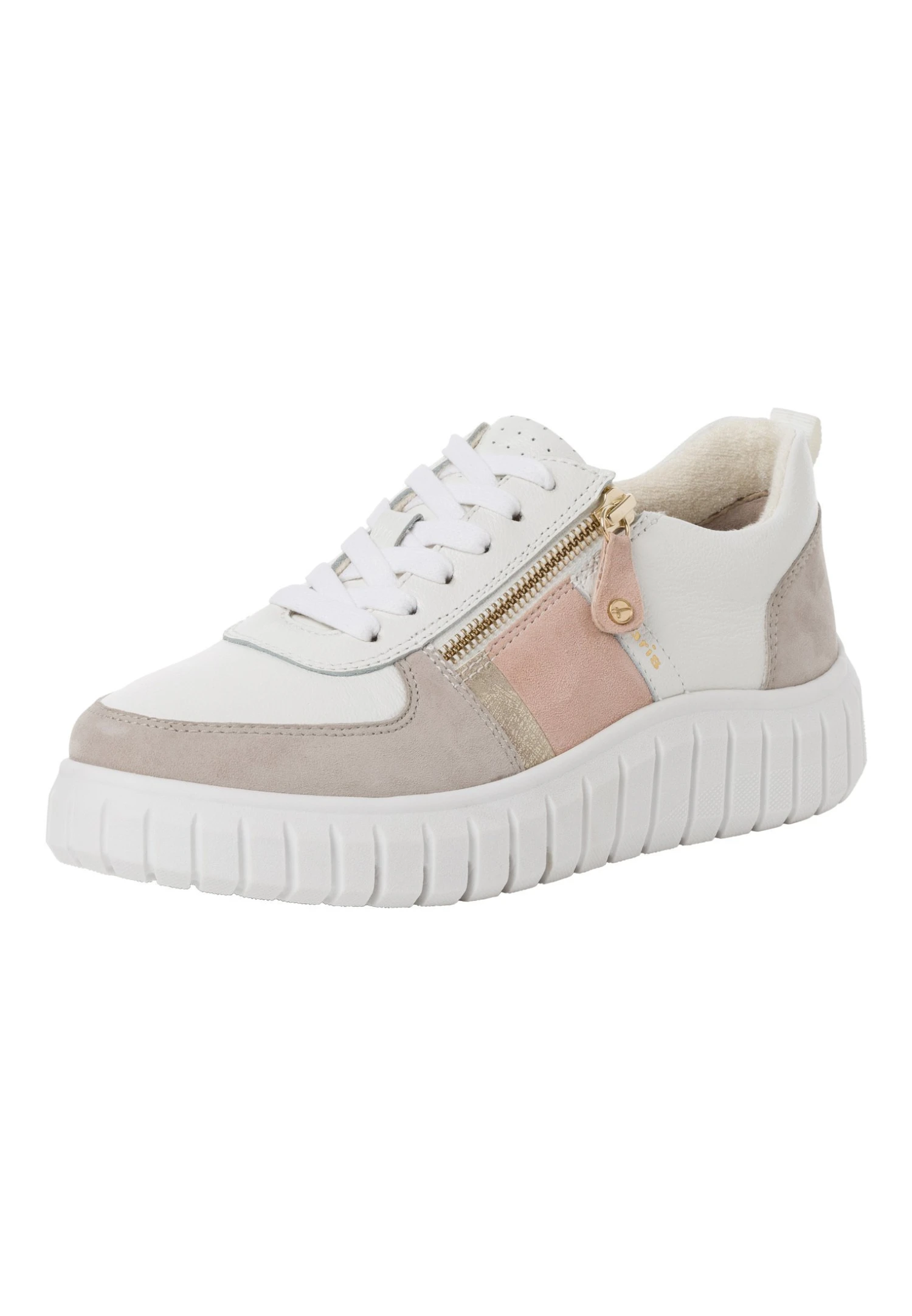 Tamaris Comfort- Sneakers Laag - White Rose 2 Tamaris Comfort- Sneakers Laag - White Rose - Afbeelding 2