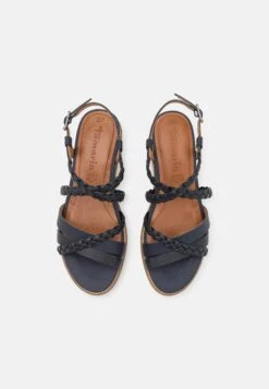 Tamaris Sandalen Met Plateauzool - Navy -Tamaris Winkel f2476e6ef95841d6973082027bad8949