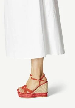 Tamaris Sandalen Met Hoge Hak - Orange