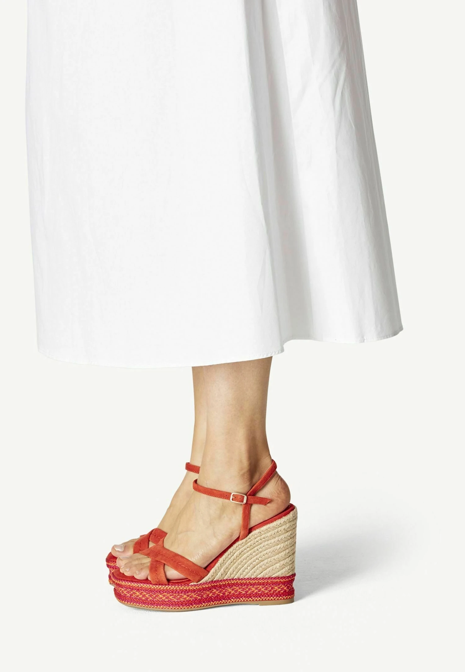 Tamaris Sandalen Met Hoge Hak - Orange 1 Tamaris Sandalen Met Hoge Hak - Orange