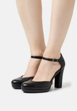 Tamaris Plateaupumps - Black Matt