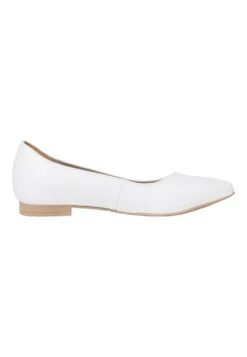 Tamaris Ballerina'S - White Leather -Tamaris Winkel fe847fa5815e4f11b425b679efdc9b54