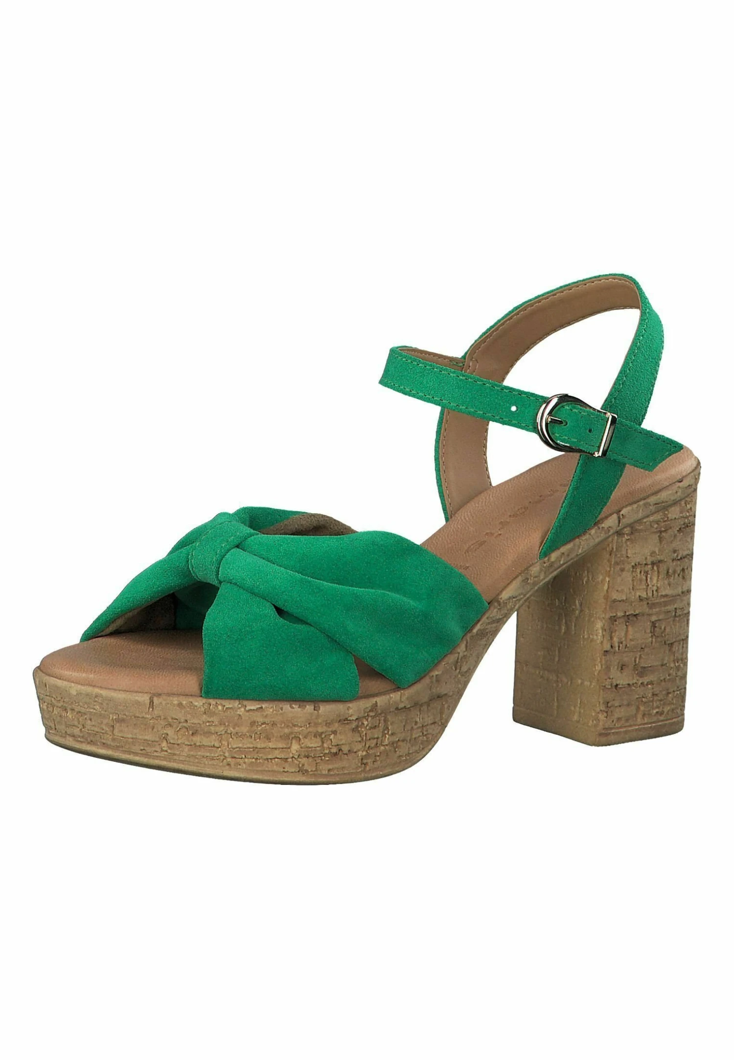 Tamaris Sandalen Met Plateauzool - Green 2 Tamaris Sandalen Met Plateauzool - Green - Afbeelding 2