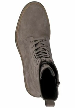 Tamaris Enkellaarsjes Met Plateauzool - Taupe Suede -Tamaris Winkel ffd6e183ca2d4f21b04705a7c2df6bc9